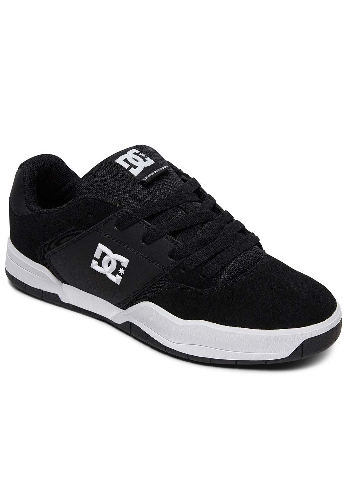 DC Men's Central Skate Shoes Black/White