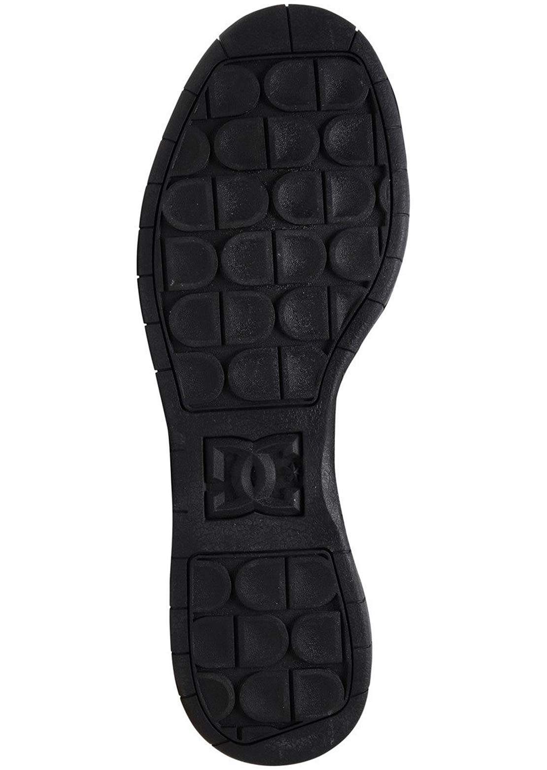 DC Men's Central Skate Shoes Black/White