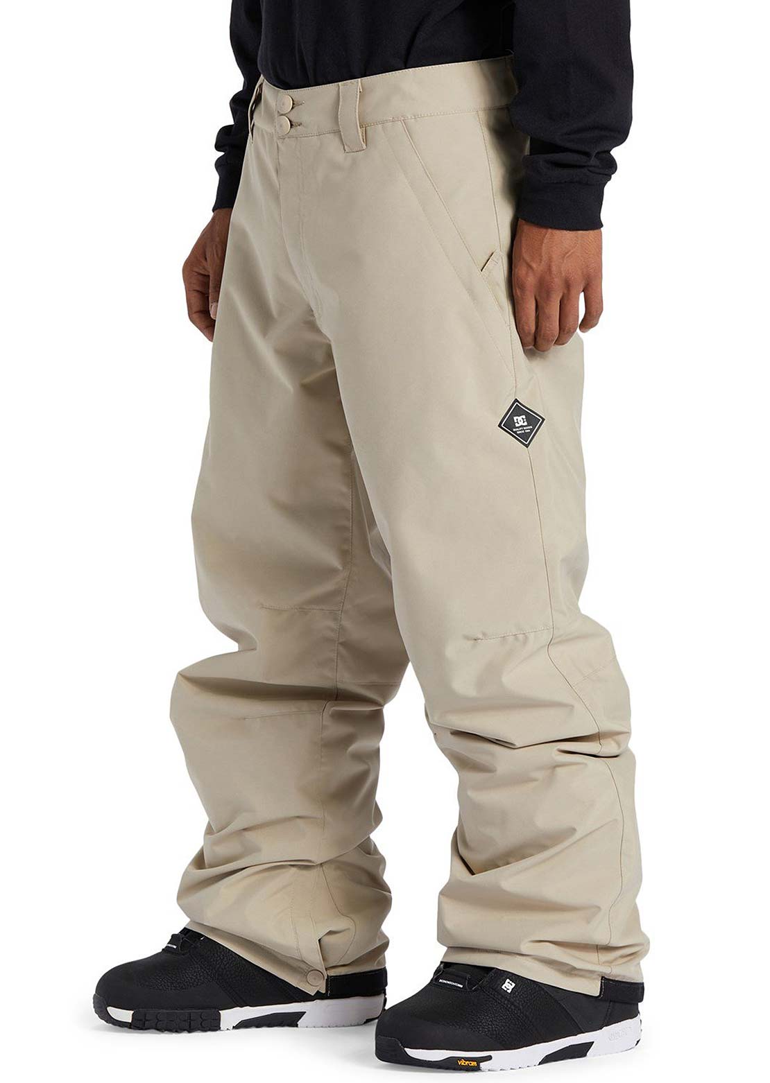 DC Men&#39;s Chino Snow Pants Plaza Taupe