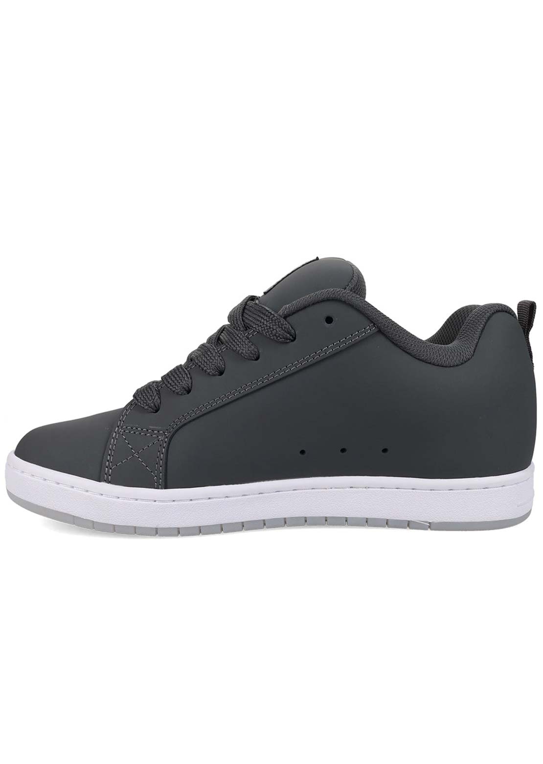 DC Men's Court Graffik SE Skate Shoes Dark Grey/Grey