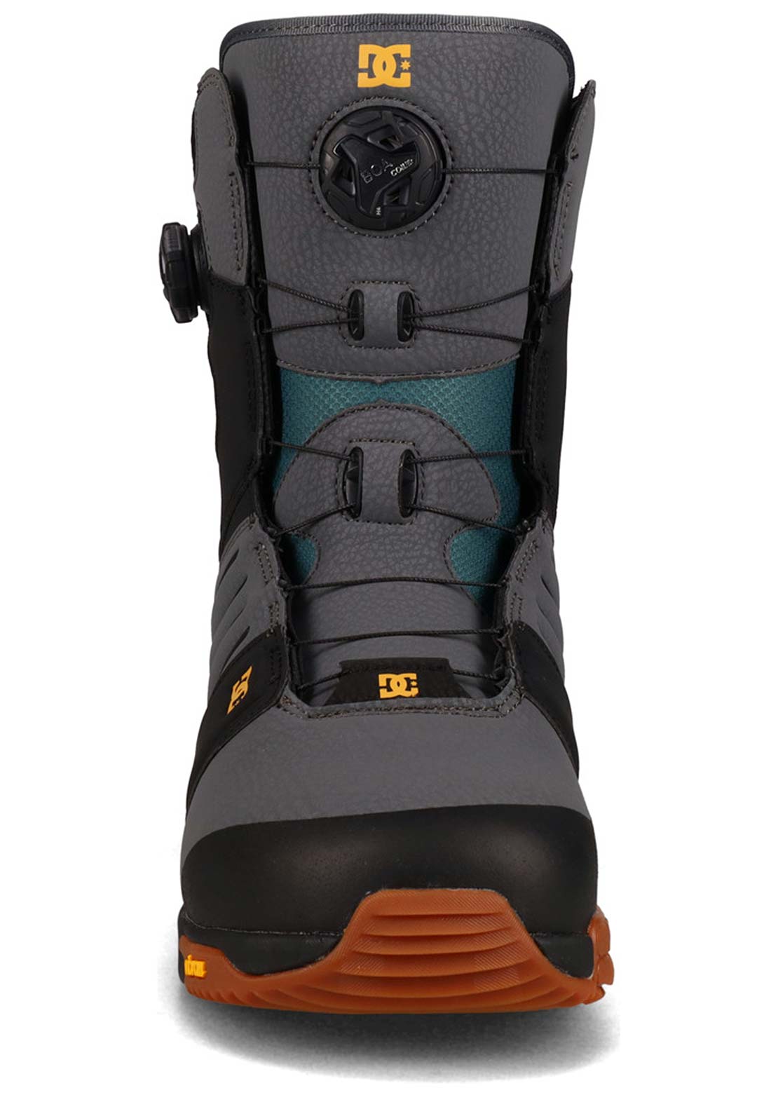 DC Men's Judge Snowboard Boots Grey/Tan/Teal