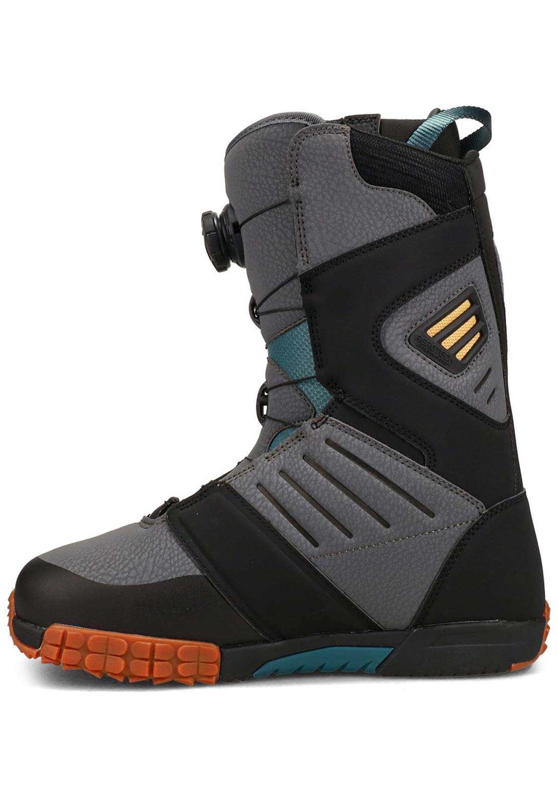 DC Men's Judge Snowboard Boots Grey/Tan/Teal