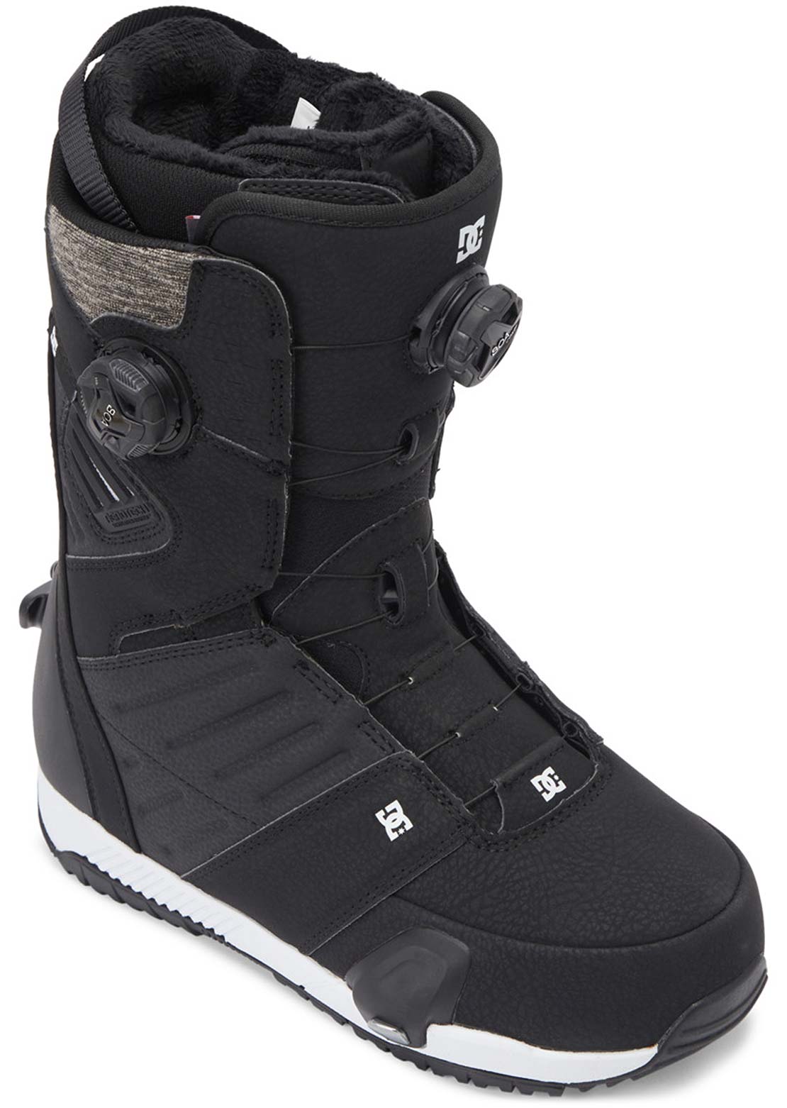 DC Men&#39;s Judge Step On Snowboard Boots Black