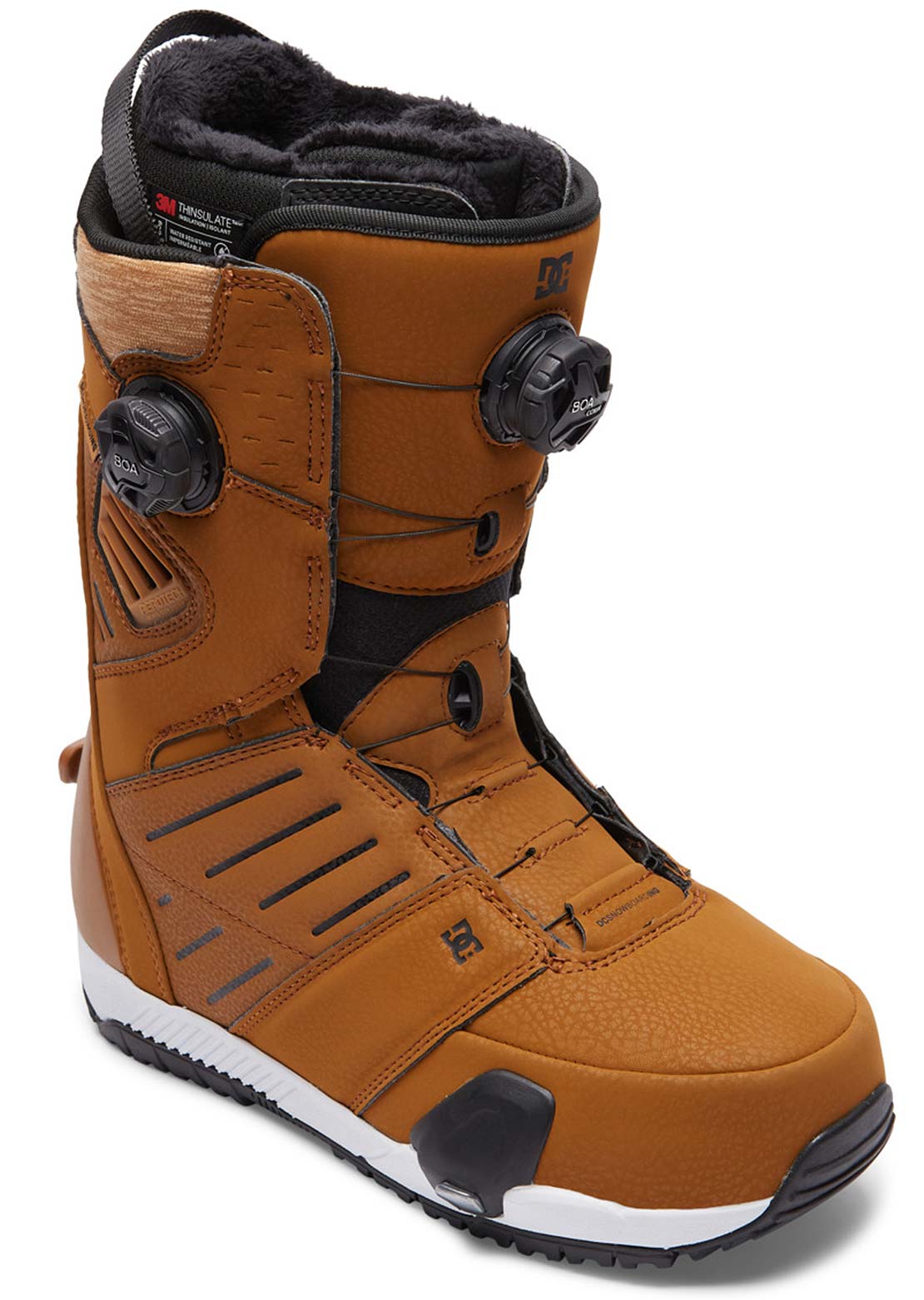 DC Men&#39;s Judge Step On Snowboard Boots Wheat/Black