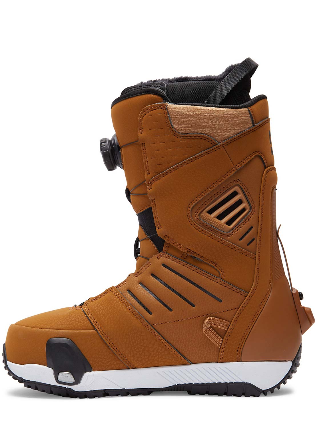 DC Men&#39;s Judge Step On Snowboard Boots Wheat/Black