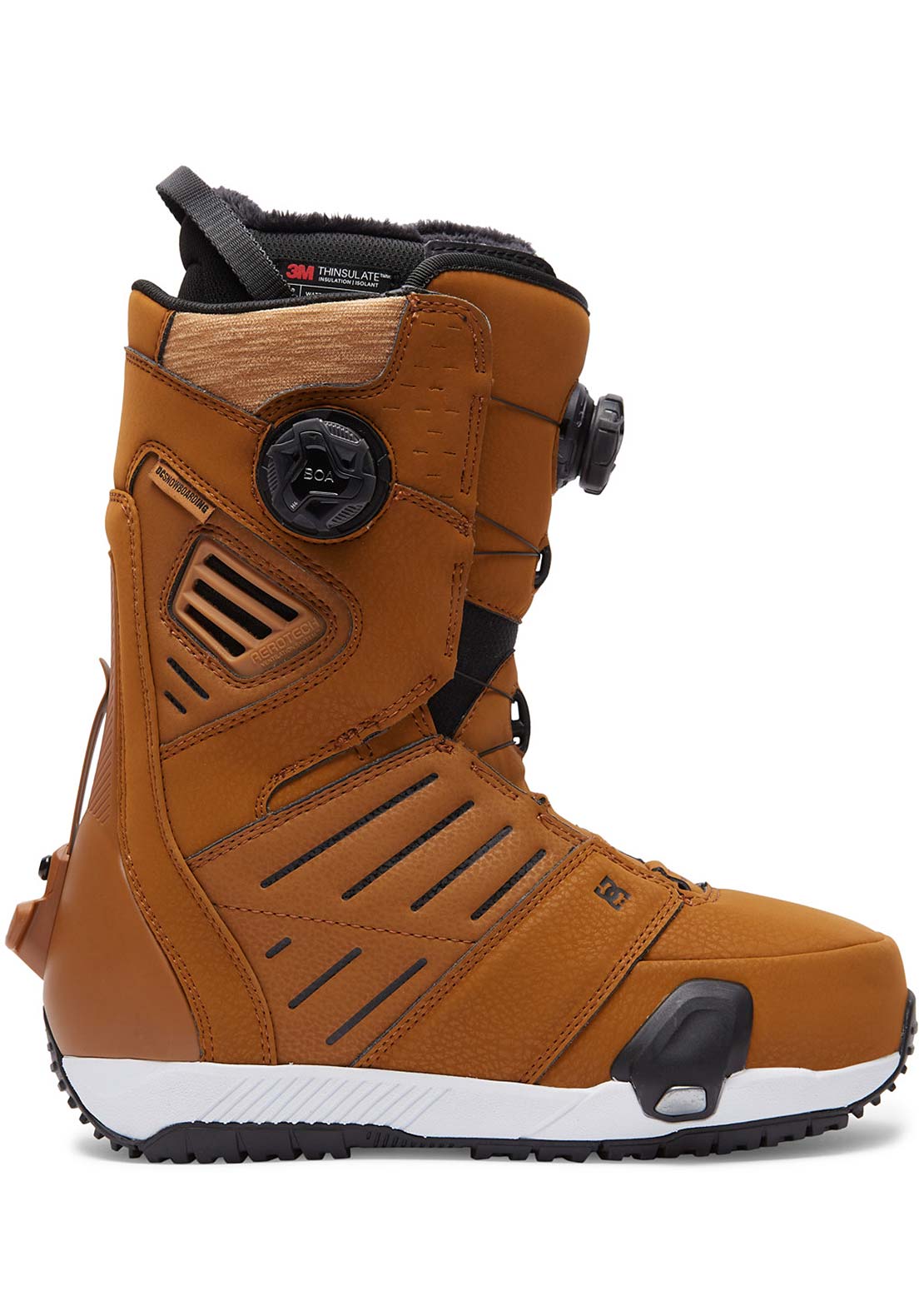 DC Men&#39;s Judge Step On Snowboard Boots Wheat/Black