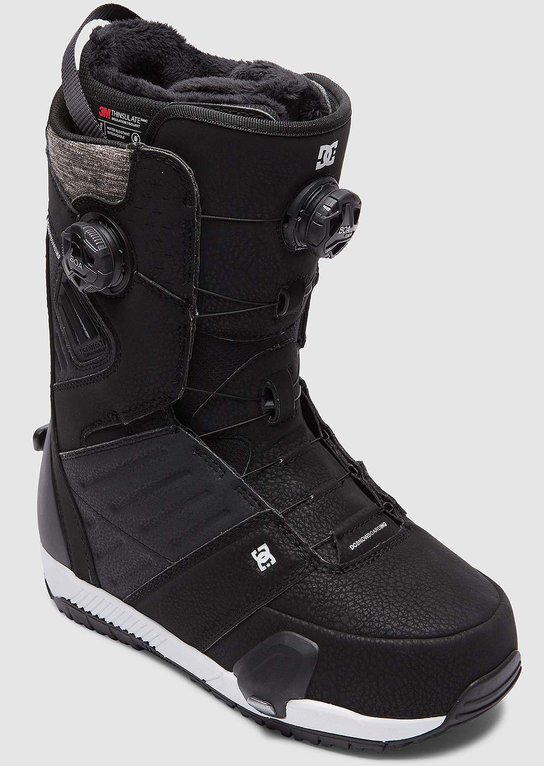 DC Men&#39;s Judge Step On Snowboard Boots Black