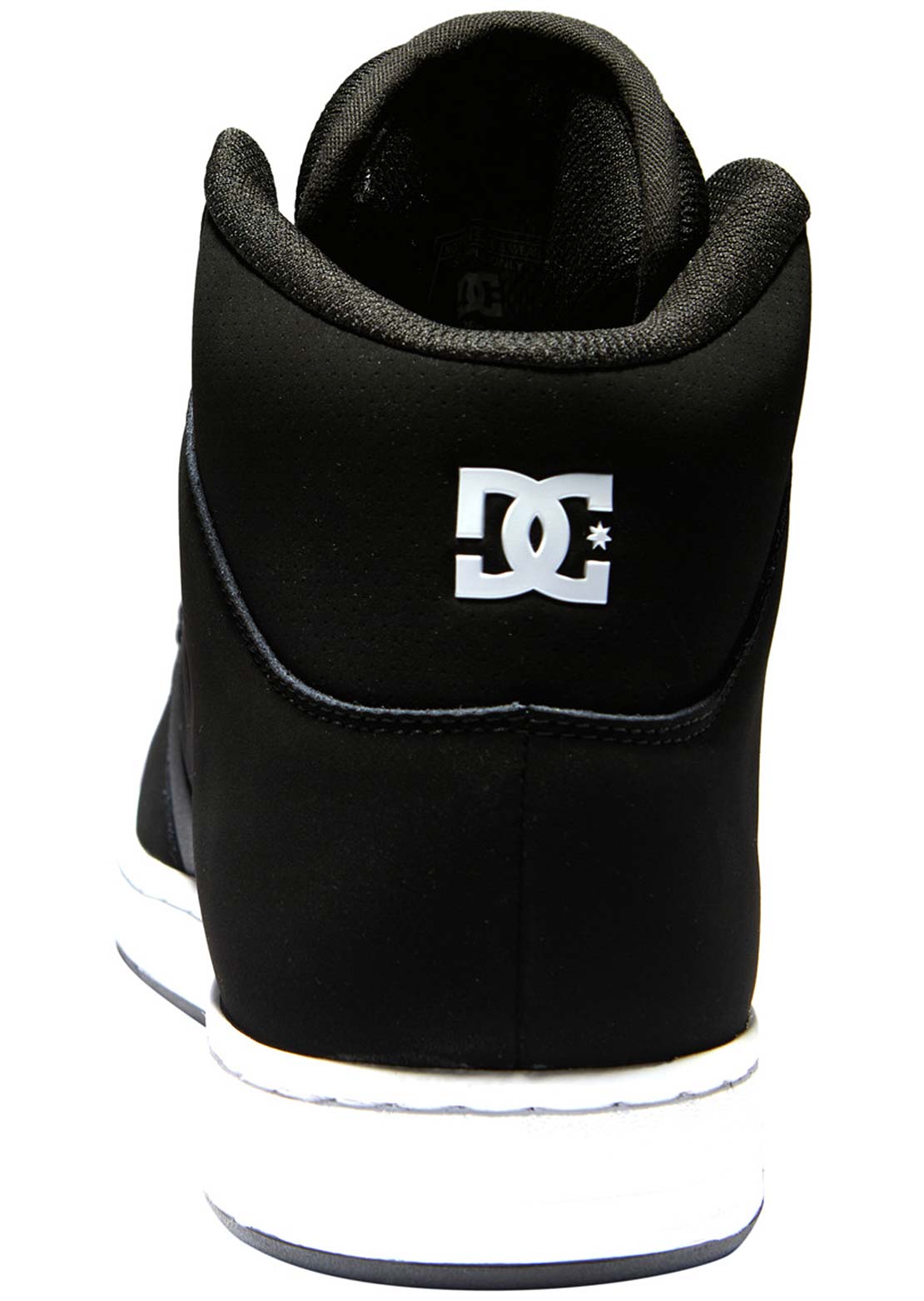 DC Men's Manteca 4 Hi Skate Shoes Black/White
