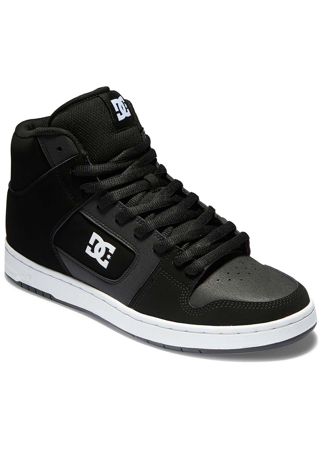 DC Men's Manteca 4 Hi Skate Shoes Black/White