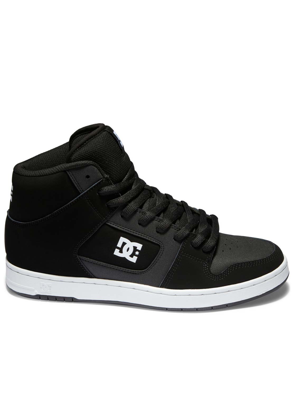 DC Men's Manteca 4 Hi Skate Shoes Black/White