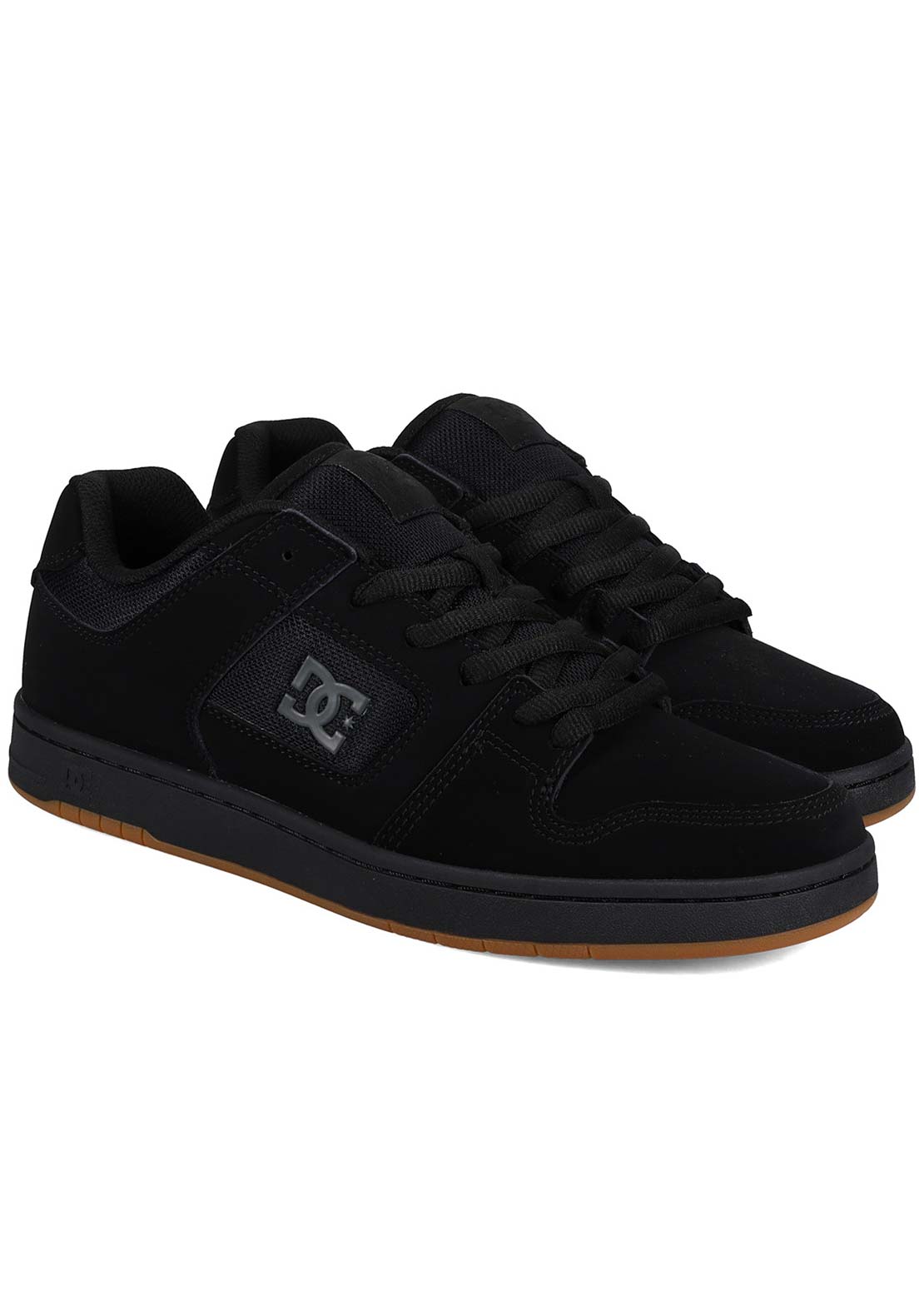 DC Men's Manteca 4 Skate Shoes Black/Black/Gum