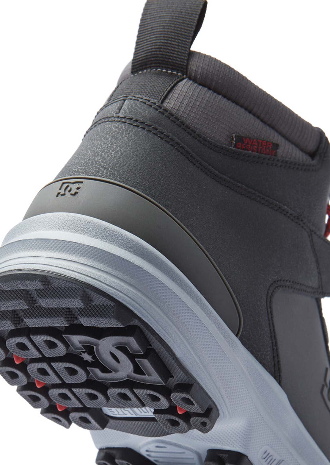 DC Men&#39;s Mutiny WR Shoes Grey/Black/Red