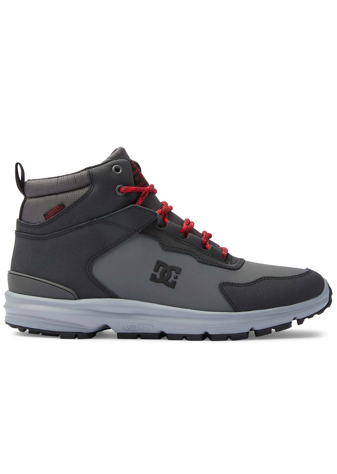 DC Men&#39;s Mutiny WR Shoes Grey/Black/Red