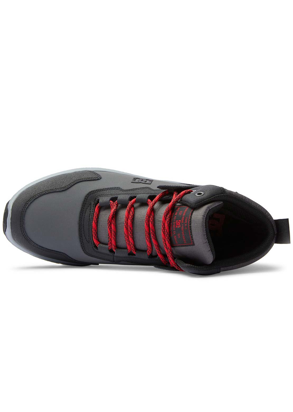 DC Men&#39;s Mutiny WR Shoes Grey/Black/Red