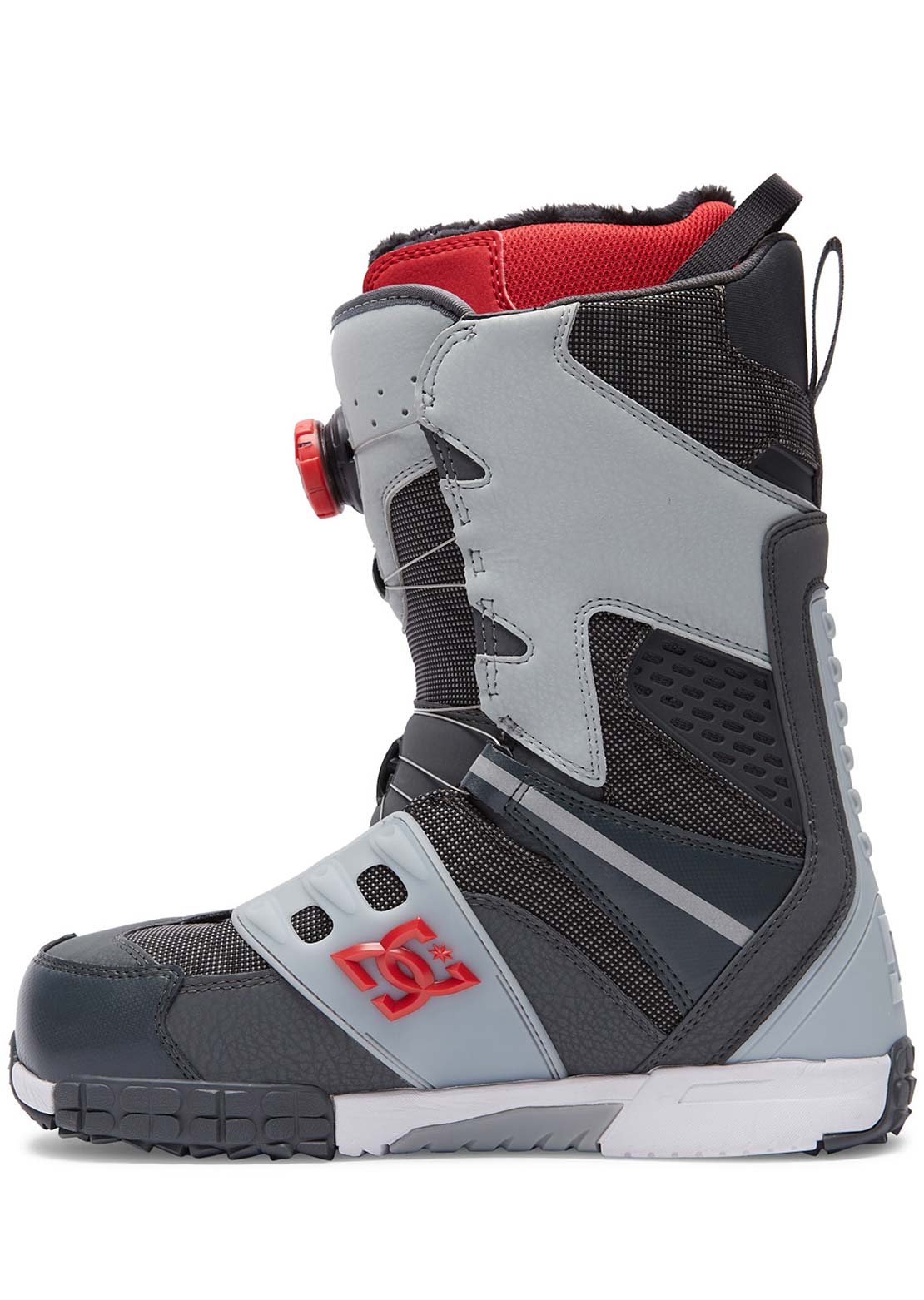 DC Men&#39;s Phantom Snowboard Boots Grey/Grey/Red