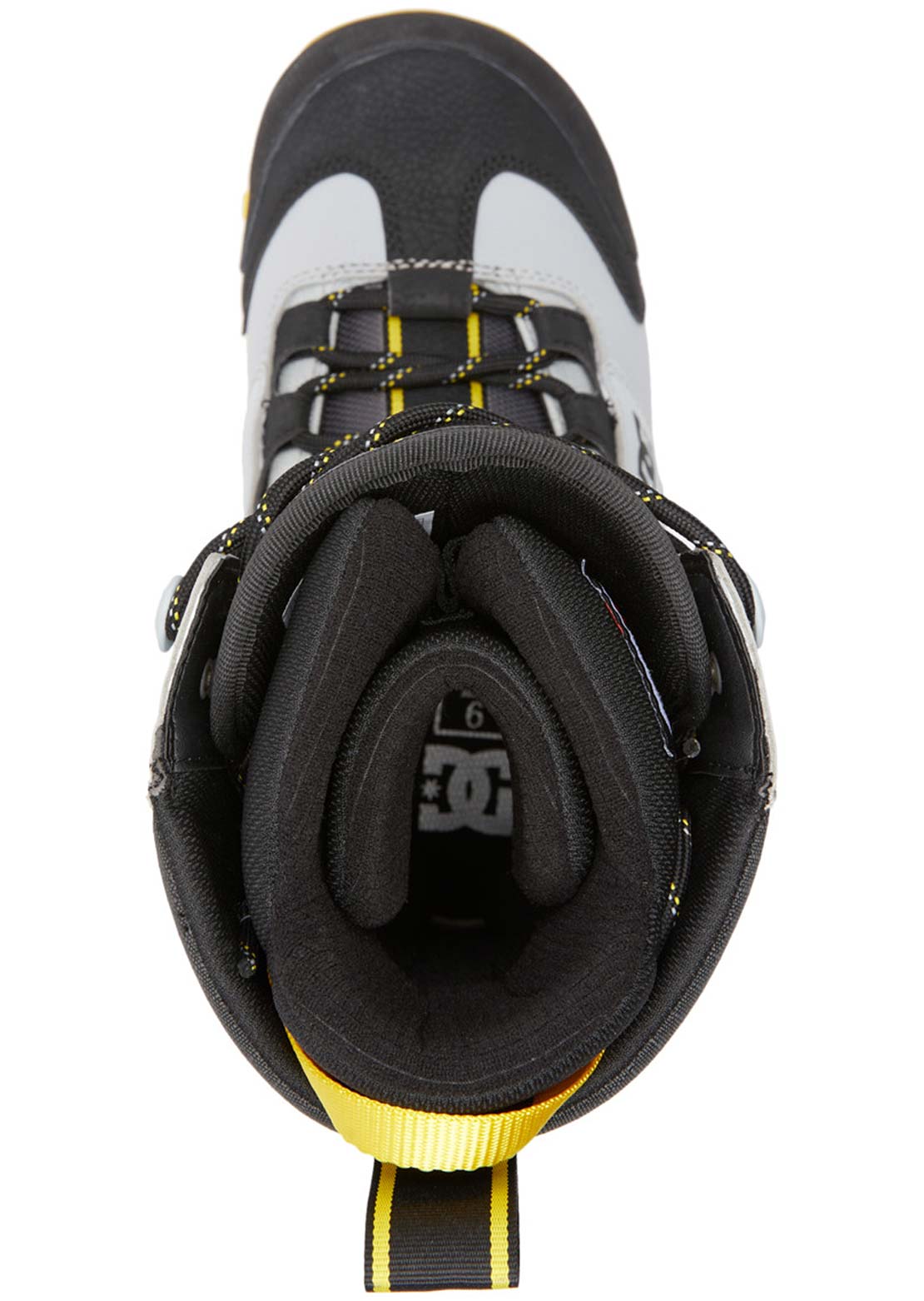 DC Men&#39;s Premier Hybrid Snowboard Boots Black/Grey/Yellow
