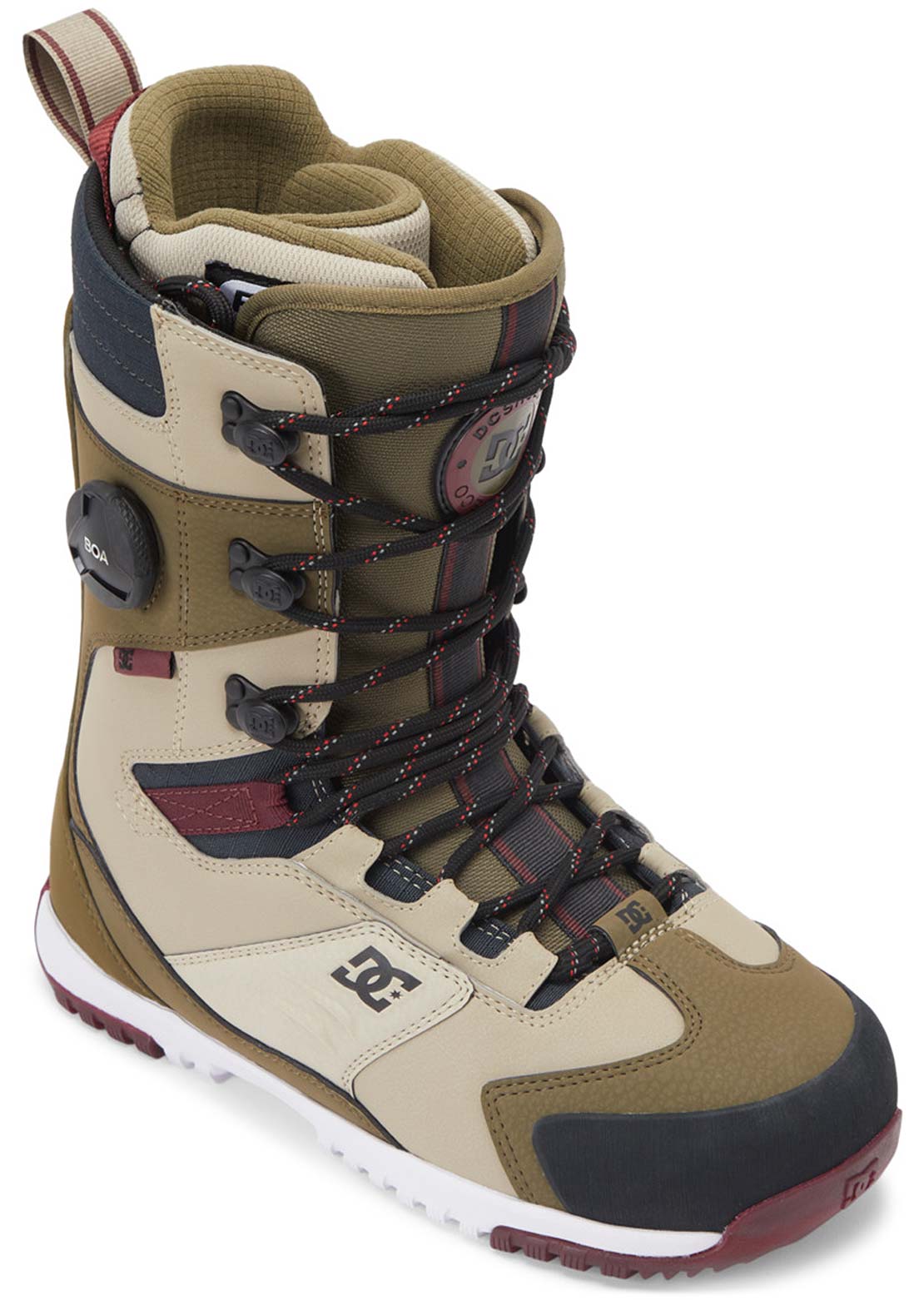 DC Men&#39;s Premier Hybrid Snowboard Boots Olive/Military