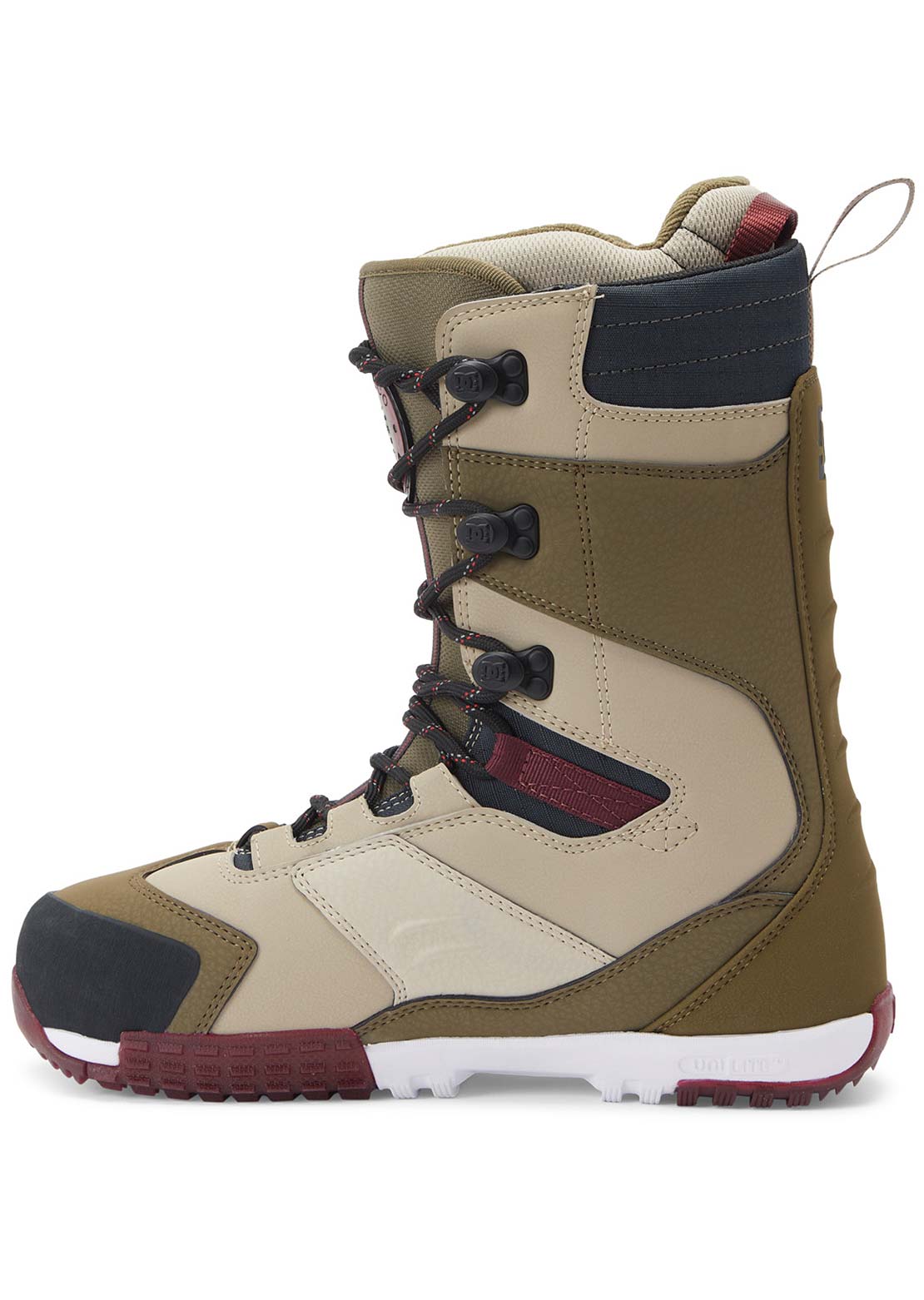 DC Men&#39;s Premier Hybrid Snowboard Boots Olive/Military