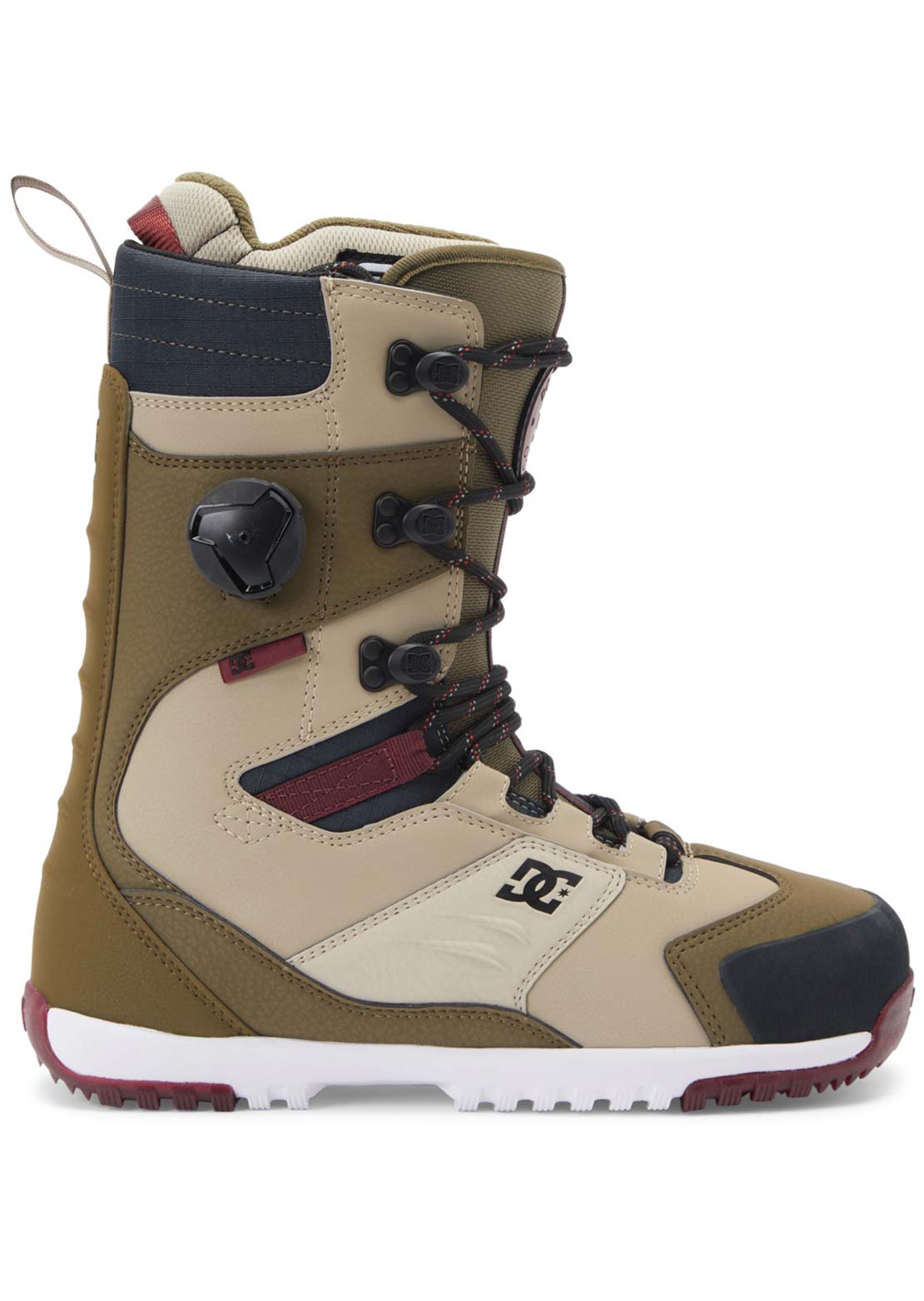DC Men&#39;s Premier Hybrid Snowboard Boots Olive/Military