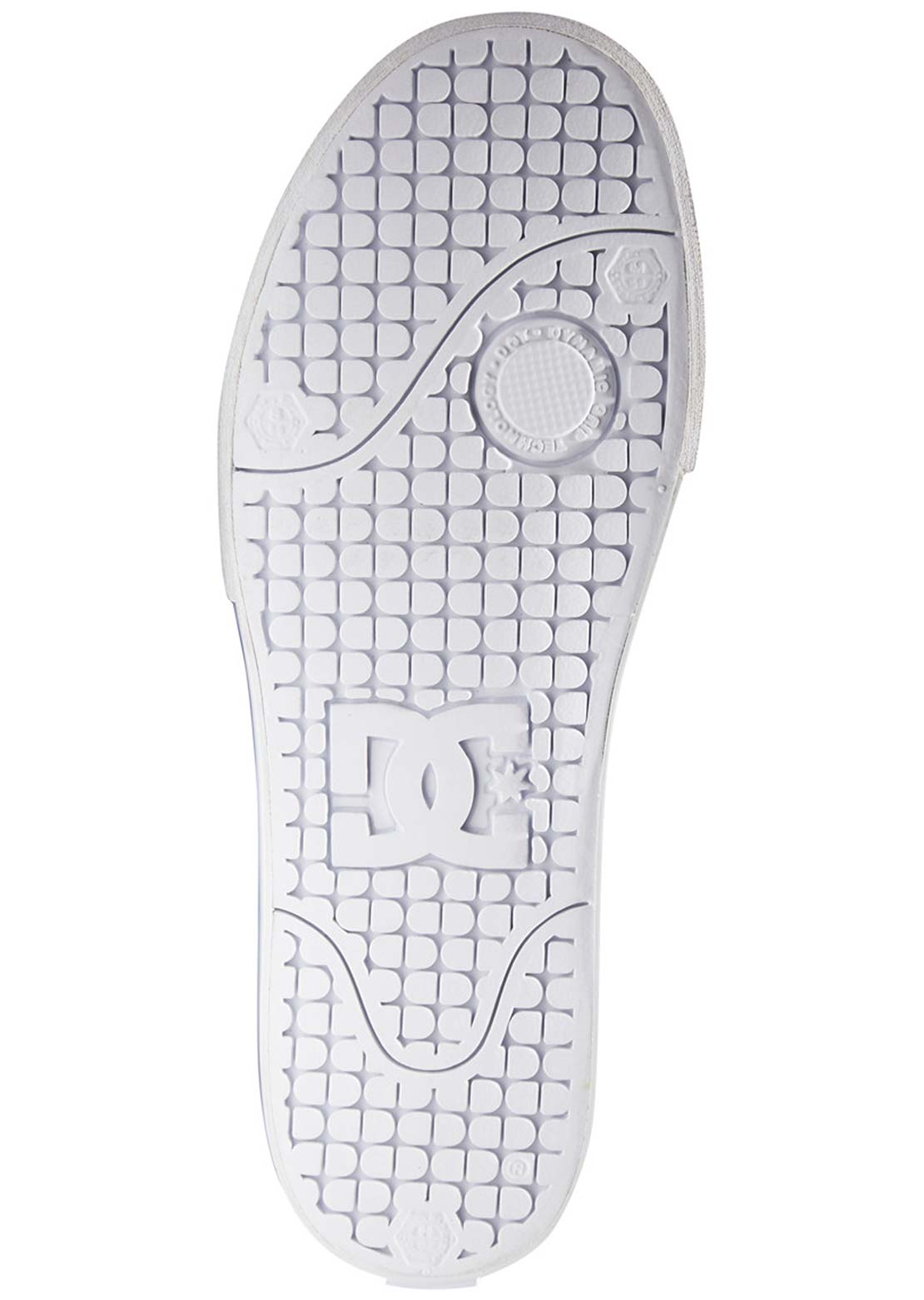 DC Men&#39;s Pure Mid Skate Shoes Black/White