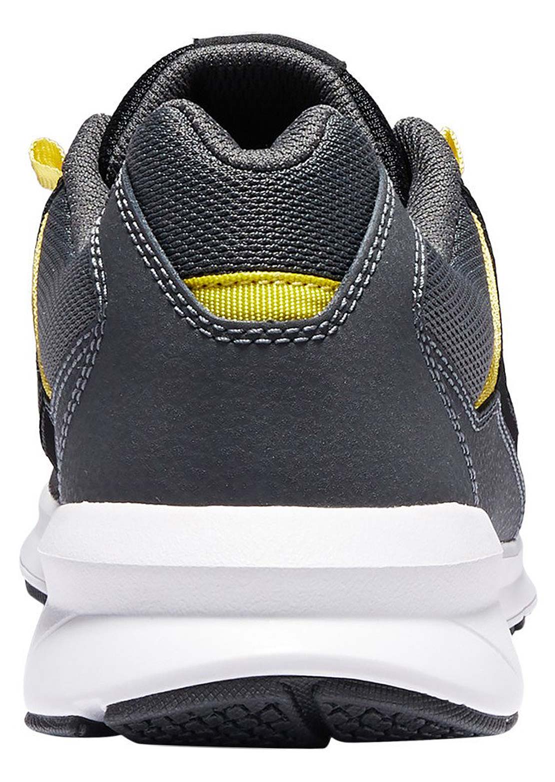 DC Men&#39;s Skyline Skate Shoes Black/Grey/Yellow