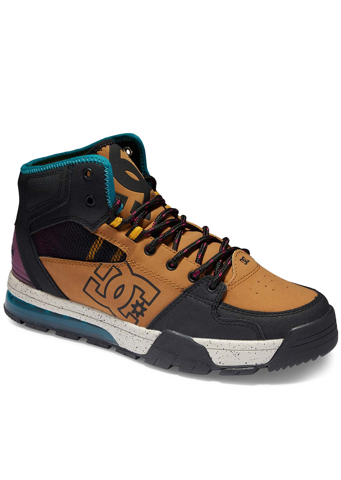 DC Men's Versatile Hi Winter Boots Black/Brown/Green