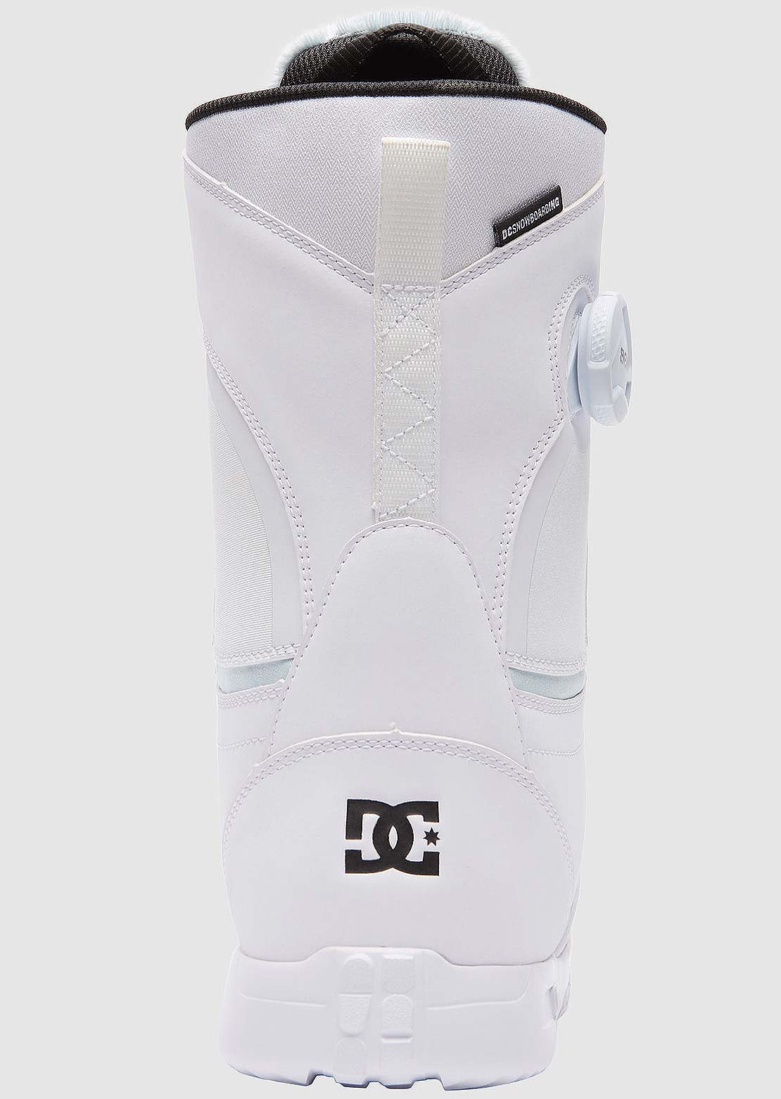 DC Women&#39;s Lotus Snowboard Boots White/White/Black