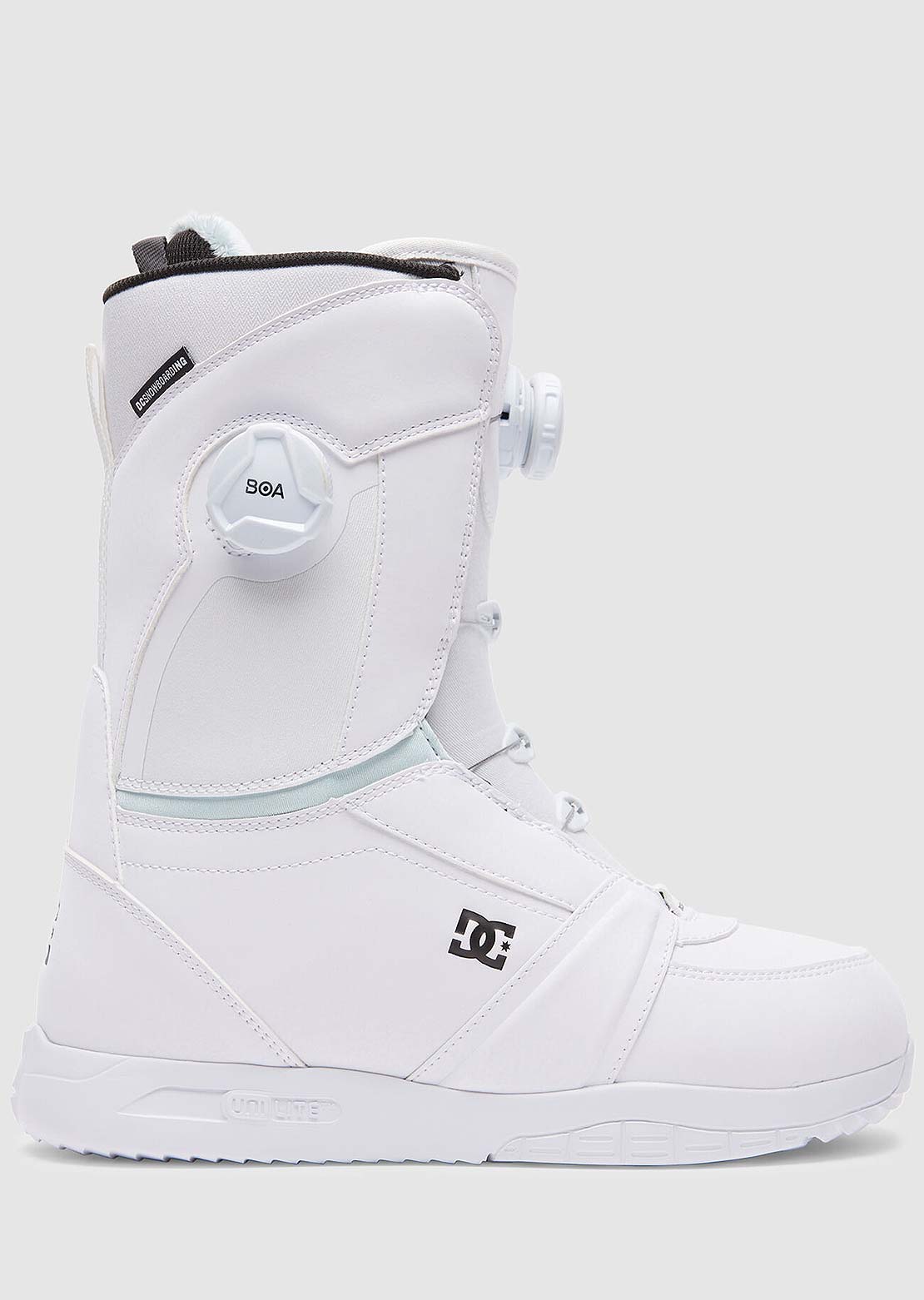 DC Women&#39;s Lotus Snowboard Boots White/White/Black