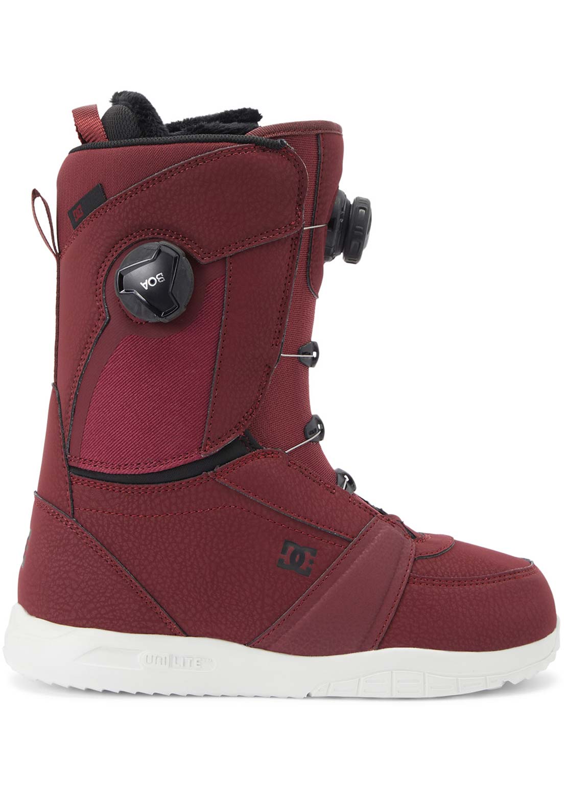 DC Women&#39;s Lotus Snowboard Boots Wine/Black