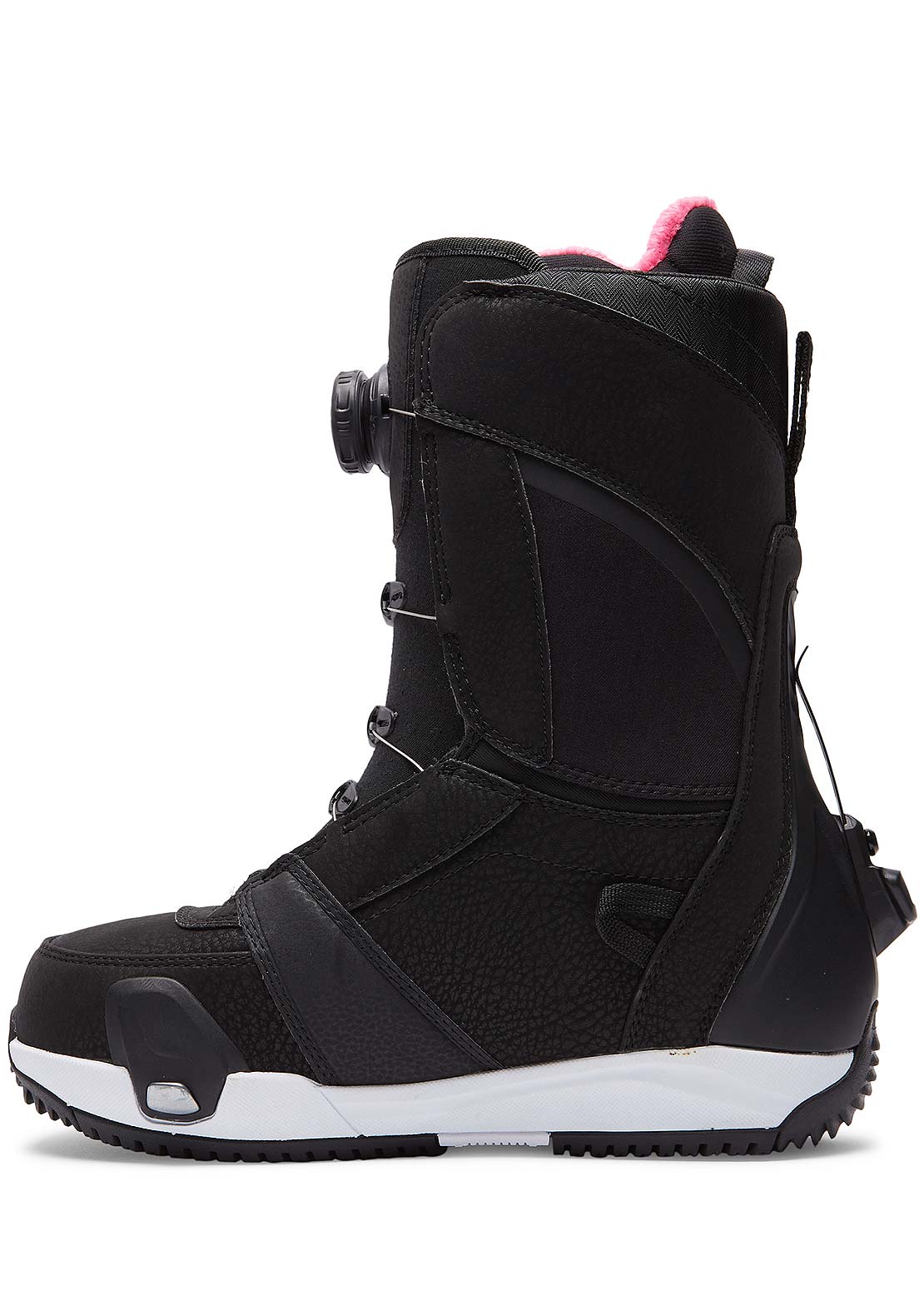 DC Women&#39;s Lotus Step On Snowboard Boots Black/White/Black