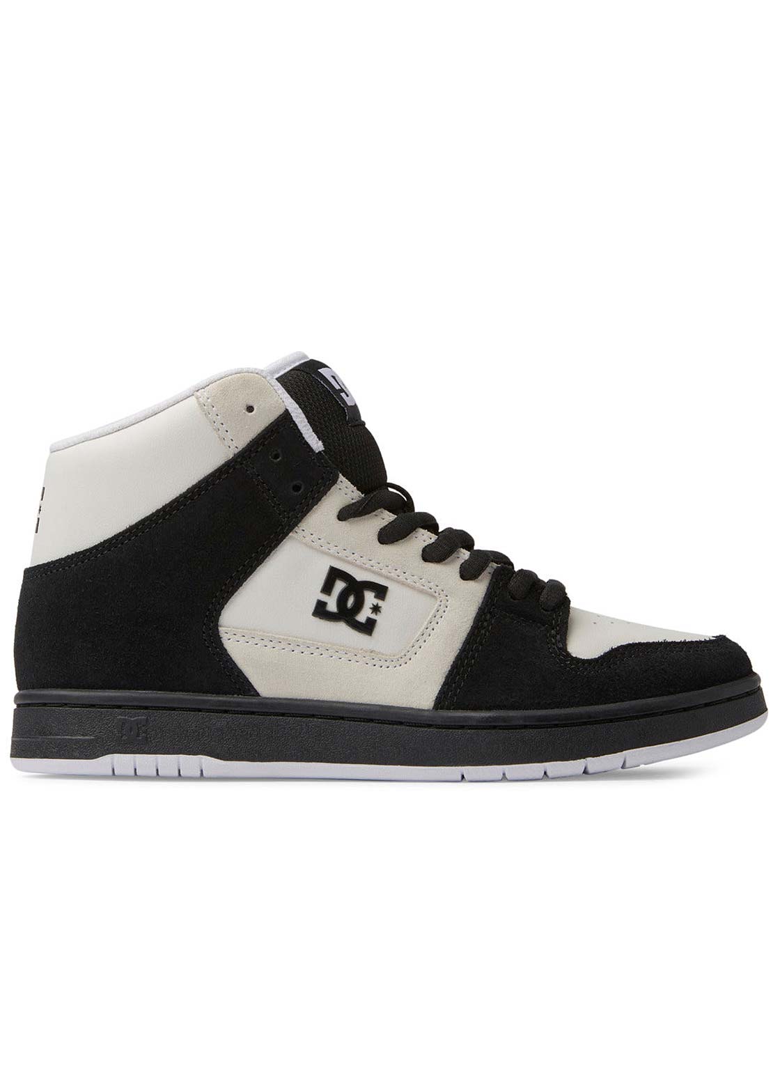 DC Women's Manteca 4 Hi Skate Shoes White/White/Black