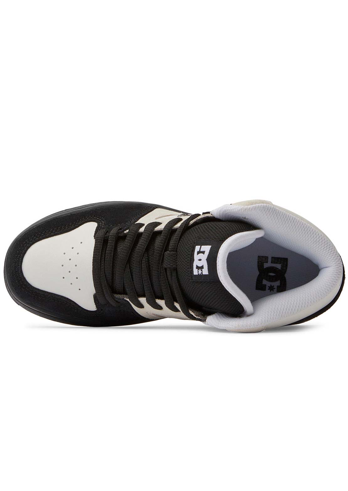 DC Women's Manteca 4 Hi Skate Shoes White/White/Black