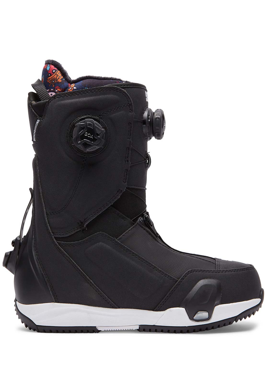 DC Women&#39;s Mora Step On Snowboard Boots Black/Black/White