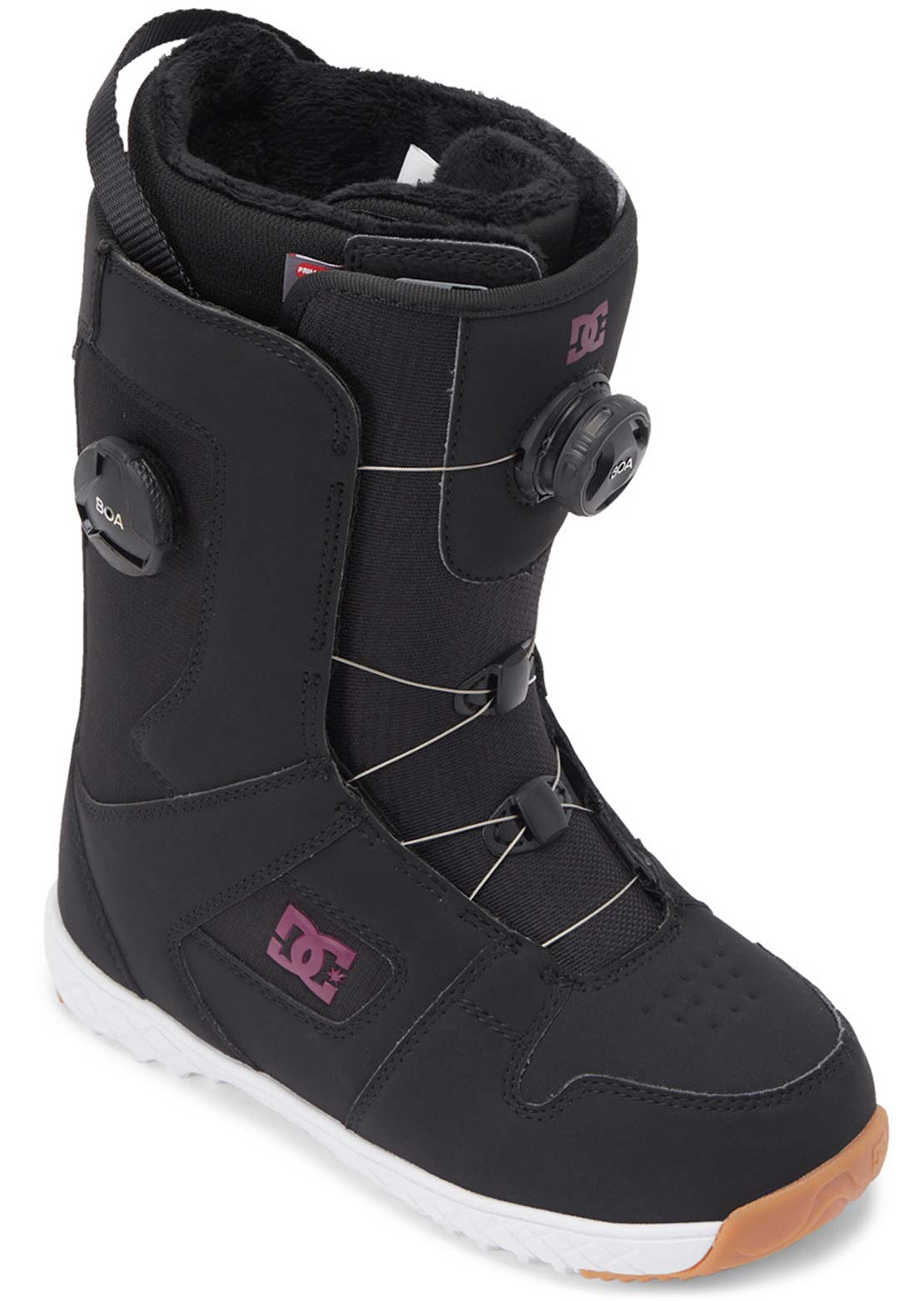 DC Women&#39;s Phase Boa Pro Snowboard Boots Black/Purple