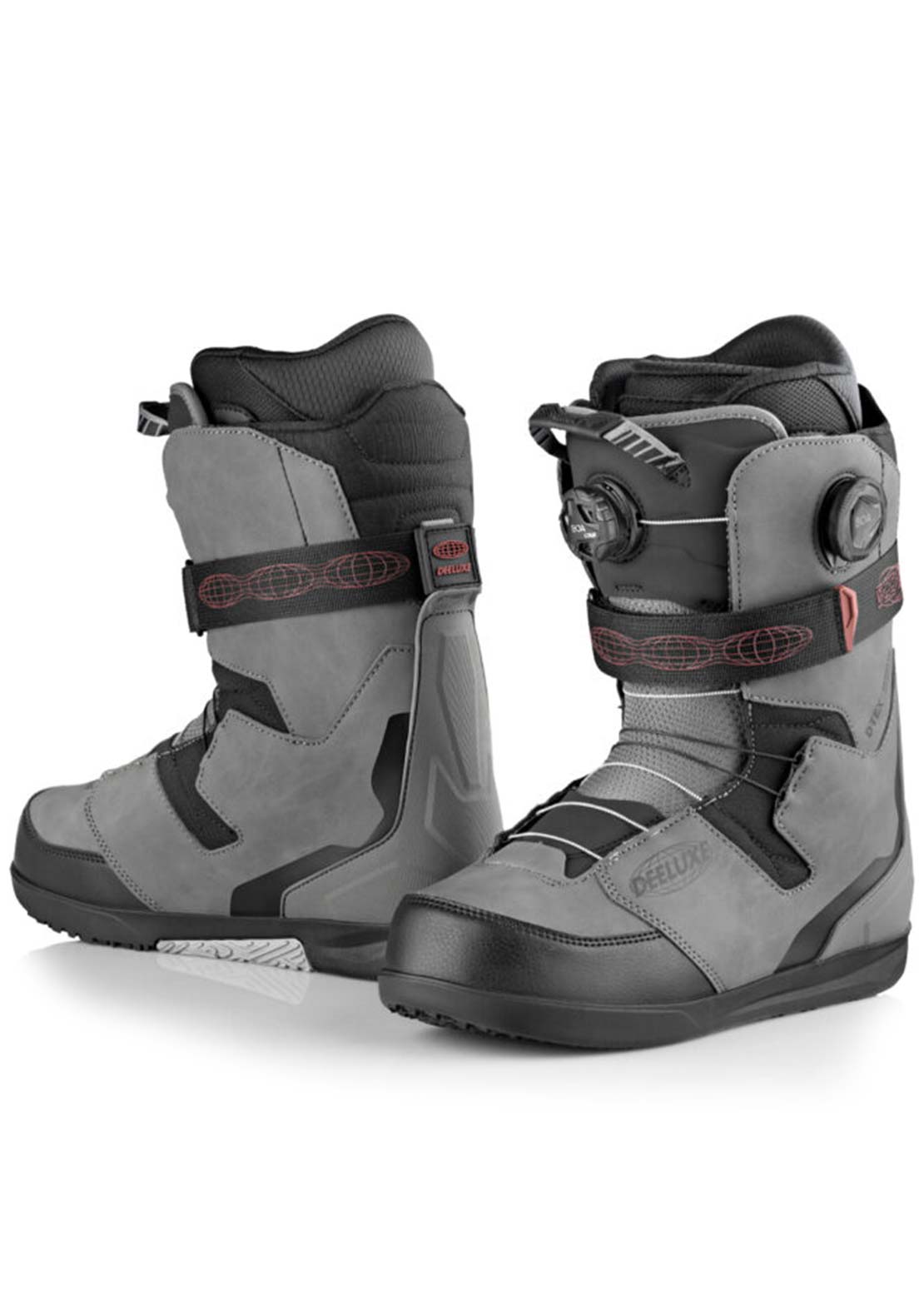 Deeluxe Unisex Deemon Pro Snowboard Boots Mercury Grey