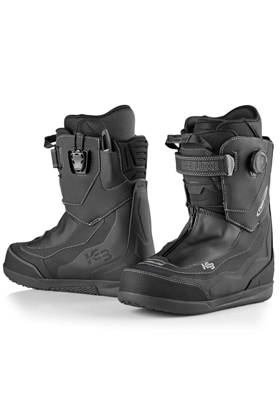 Deeluxe Unisex Aeris Snowboard Boots Black/White