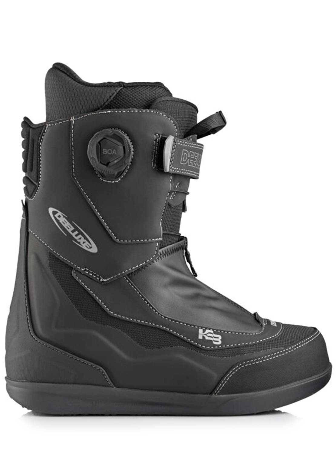 Deeluxe Unisex Aeris Snowboard Boots Black/White