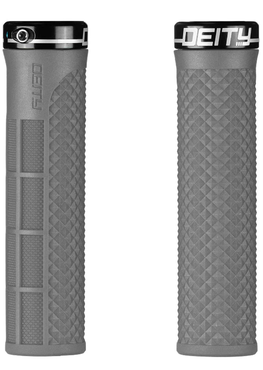 Deity LockJaw Grips - 132mm Stealth