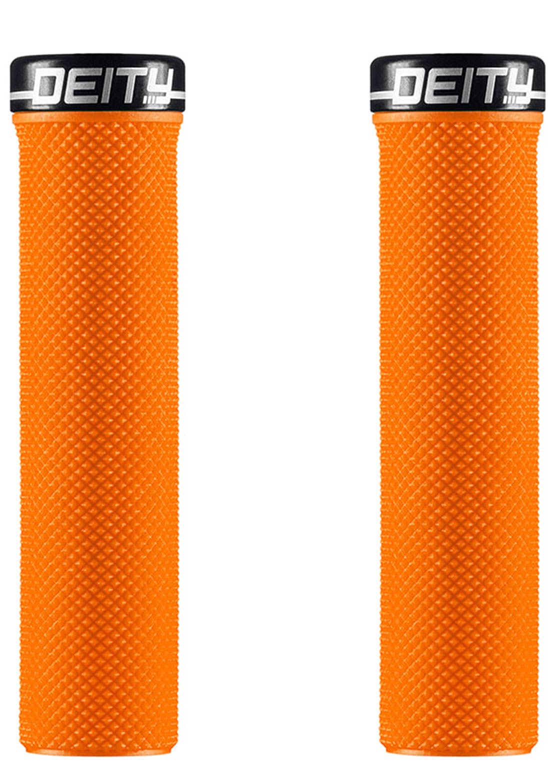 Deity Slimfit 132mm Grips - Pair Orange