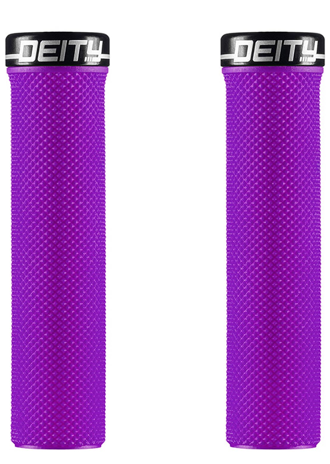 Deity Slimfit 132mm Grips - Pair Purple