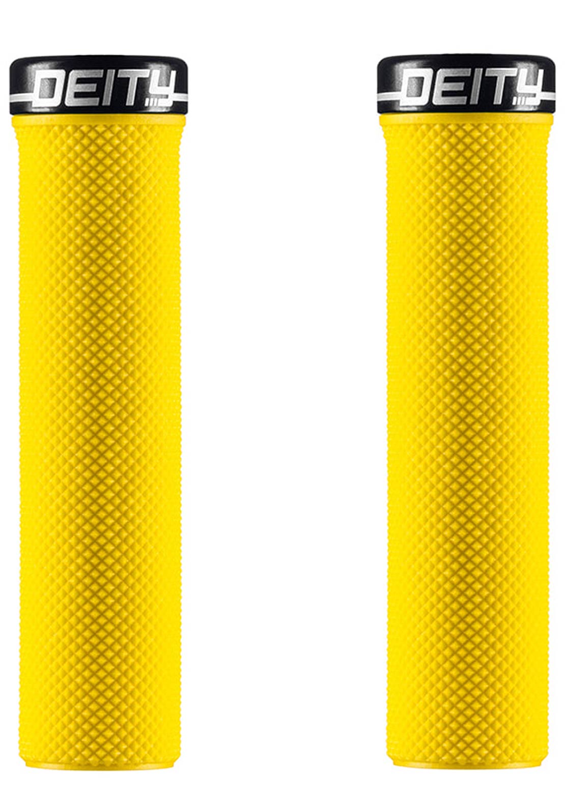 Deity Slimfit 132mm Grips - Pair Yellow