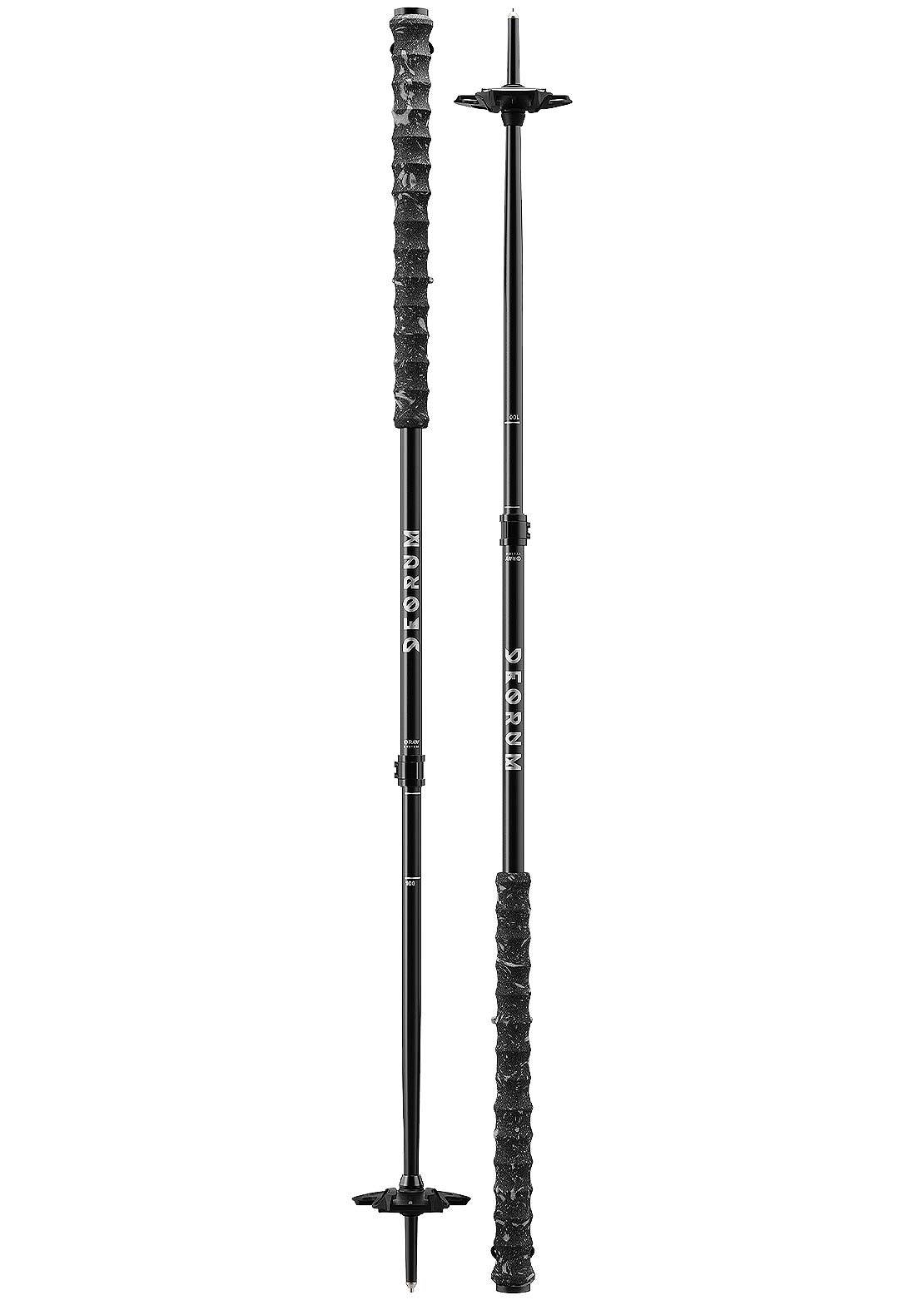 Deorum Apollo Freeride Poles Black