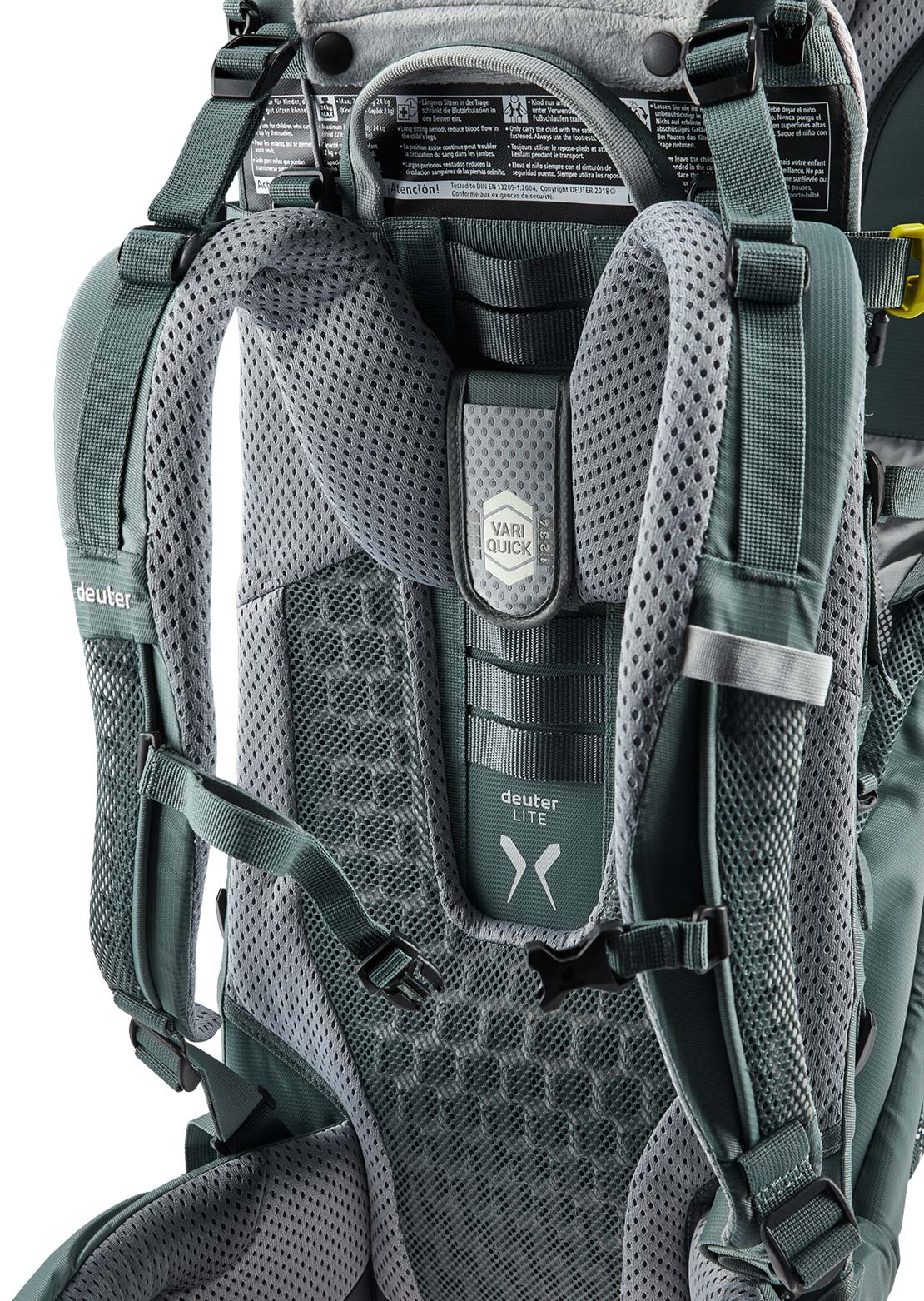 Deuter Toddler Comfort Active Child Carrier Backpack Teal