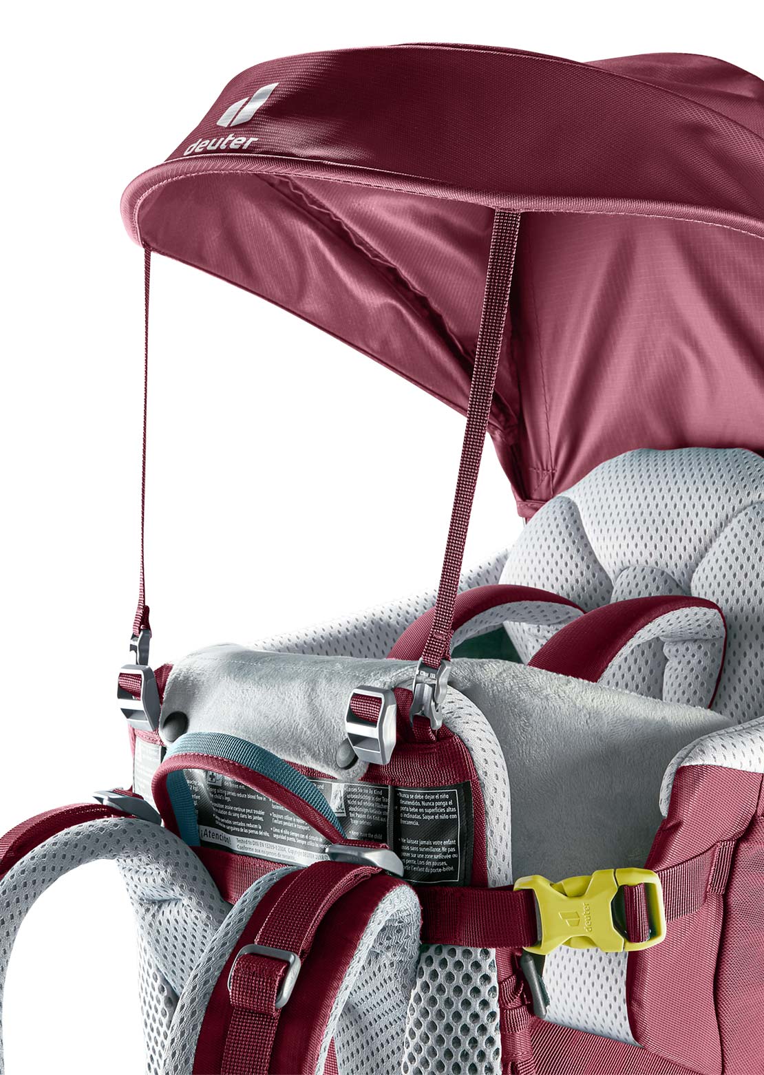 Deuter Toddler Comfort Child Carrier Backpack Maroon