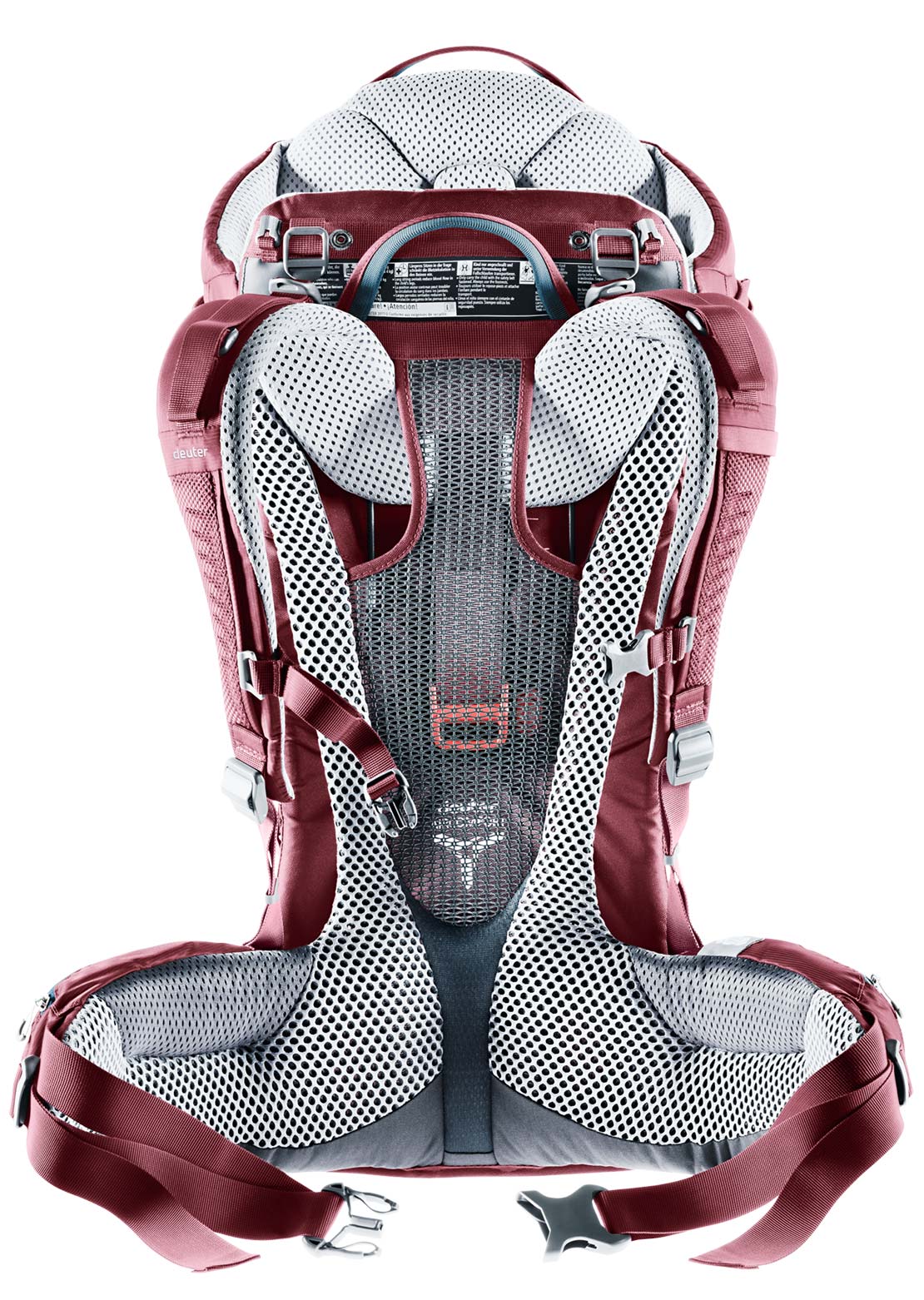 Deuter Toddler Comfort Child Carrier Backpack Maroon