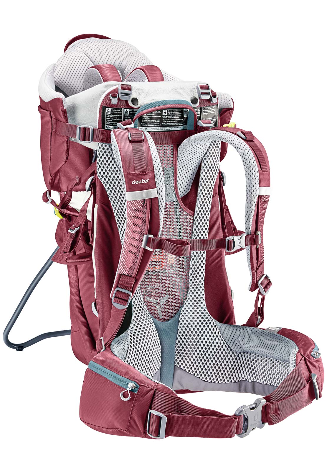 Deuter Toddler Comfort Child Carrier Backpack Maroon