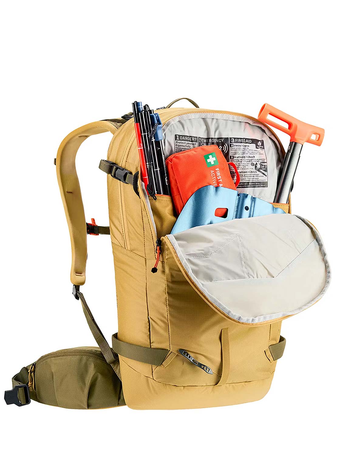 Deuter Unisex Freerider 30 Backpack Savanna/Nori