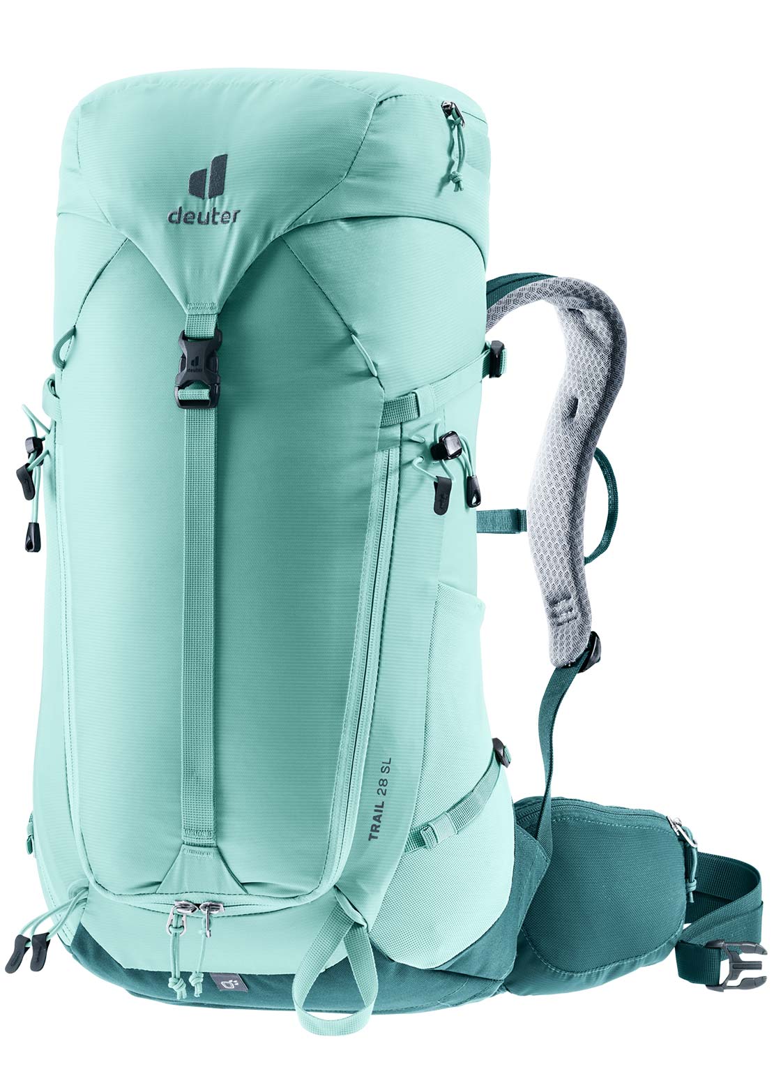 Deuter Unisex Trail 28 SL Hiking Backpack Glacier Deep Sea
