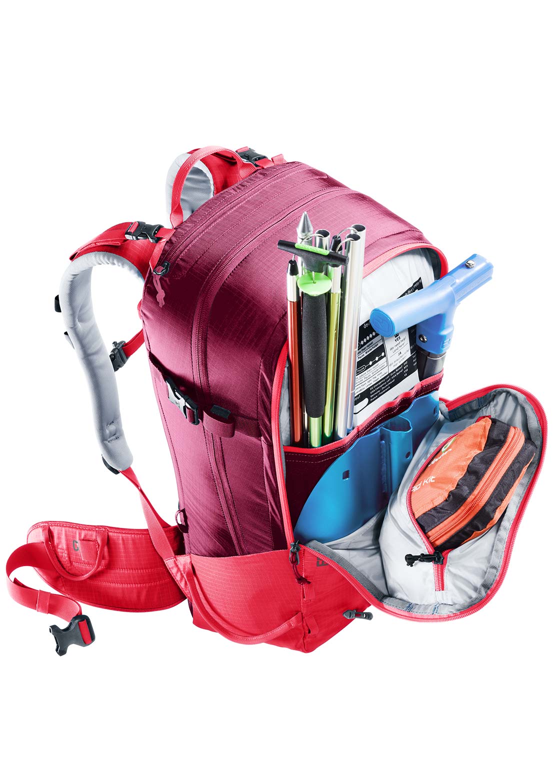 Deuter Women's Freerider 28 SL Backpack Hibiscus/Ruby