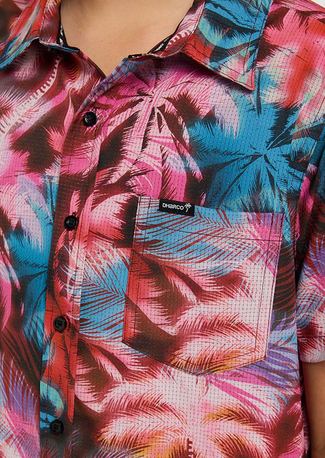DHaRCO Junior Tech Party Button Up Shirt